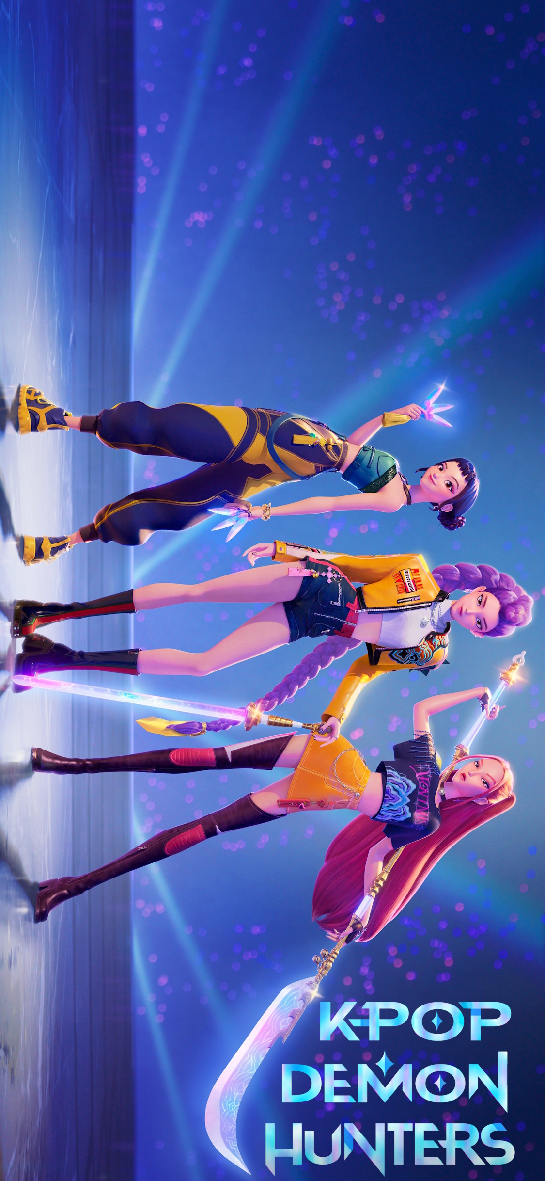 넷플릭스(Netflix) 오리지널 애니메이션 케이팝 데몬 헌터스 (K-Pop Demon Hunters) 배경화면